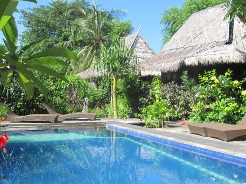 Gili Hideaway Hotel Gili Trawangan Exterior foto